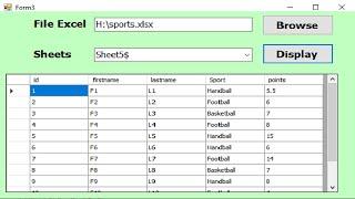 learn c# programming| import files excel with all extensions(xls,xlsx) in dataGridView