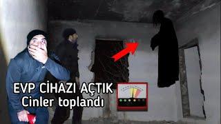 PARANORMAL OLAYLAR IN YAŞANDIĞI GİZEMLİ EVDE EVP CİHAZI AÇTIK CİNLER TOPLANDI