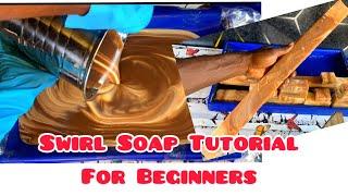 Cold Process Soap Making/ Swirl Soap Making for Beginners