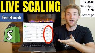 Scaling Facebook Ads To $1,000/Day LIVE (Strategy Revealed) | Shopify Dropshipping