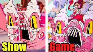 Cuphead Show Season 2 vs Cuphead Game Boss Comparison