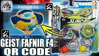 GEIST FAFNIR F4 QR CODE RUDR R4 QR CODE + ALLE FAFNIR QR CODES BEYBLADE BURST TURBO APP