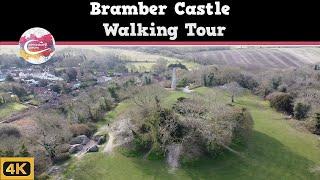 BRAMBER CASTLE  |  The Ruined REMNANTS of West Sussex  |  Walking Tour