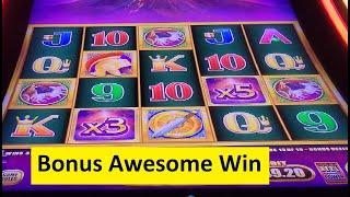 Super Big Win on Amazing Bonus Win! Pompeii Rising Jackpots by Aristocrat