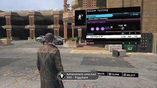 Watch Dogs Piggyback Achievement (Trophy)