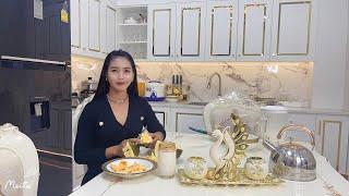 Vlog stay at home and cooking recipe on holyday - Cooking skill