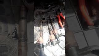 Hyundai Verna car engine oil leakage common problem #automobile #mechanic