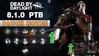 8.1.0 PTB Balance Changes Breakdown! | Dead by Daylight