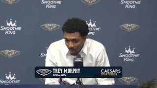 Trey Murphy III interview | Pelicans-Warriors Postgame 11/22/2024