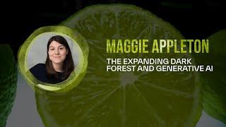 Maggie Appleton – The Expanding Dark Forest and Generative AI – beyond tellerrand Düsseldorf 2024