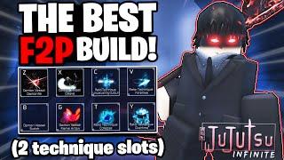 The BEST F2P Build That ONE SHOTS BOSSES | Jujutsu Infinite