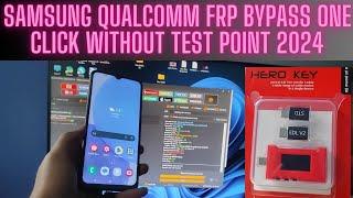 ALL SAMSUNG QUALCOMM  FRP BYPASS ANDRIOD 14/ANDRIOD 13 Hero Key FRP Bypass for Samsung BY JQGSM