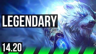 VOLIBEAR vs TRUNDLE (JGL) | 13/1/12, Legendary | EUNE Master | 14.20