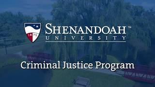 Criminology and Criminal Justice Program at Shenandoah University