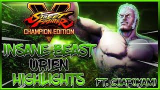 "Kneel Before Me" | SFV Champion Edition - Insane Beast Urien Highlights Ft. GuapoKami