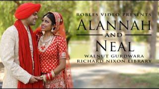 Alannah Nageer & Neal Gulati - Cinematic Wedding Day Highlight (Sikh & Non-Denominational)