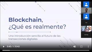 Conferencia "Blockchain, ¿que es realmente?" - Fundación Cultural El Cinco a las Cinco