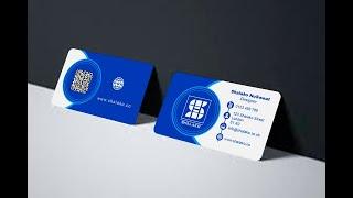 Create your business card with Photoshop