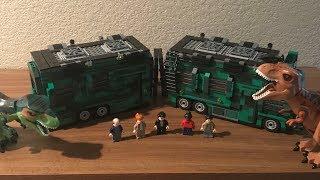 Lego Jurassic Park The Lost World Mobile Lab MOC