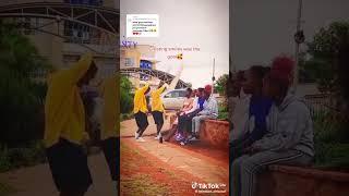 They were just chilling then boom ️️ #dance_with_twinstars #bongo #surprise #trending