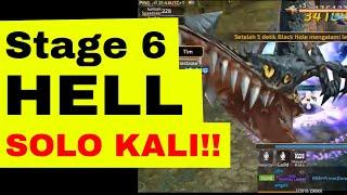 [Win] KALI Solo HELL Stage 6 Saphitera Isle !! SDN Dragon Nest M Mobile