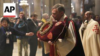 'Crown of Thorns' returns to Paris' restored Notre Dame cathedral for public veneration