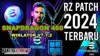 Settings // PES 2017 Mod 2024-2025 // Winlator // Snapdragon 460