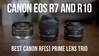 Best Canon Prime Lenses for Canon EOS R7 and R10