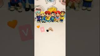 Как Слепить V из группы BTS из пластилина