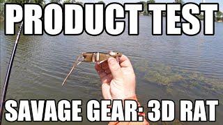 PRODUCT TEST: Savage Gear 3D Rat Largemouth Bass Fishing