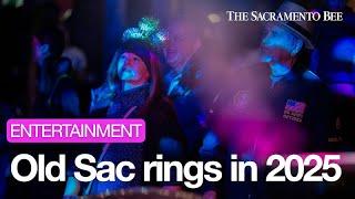 Old Sacramento welcomes in 2025 with New Year's Eve fireworks show