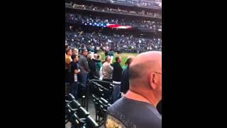 Mike McCready National Anthem Mariners v. Rays 6.3.12
