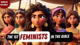 Who Were The Daughters of Zelophehad in The Bible - Bible Stories Animation