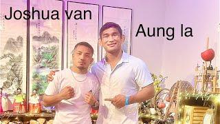 Joshua van and Aung La finally met first time!!! ￼