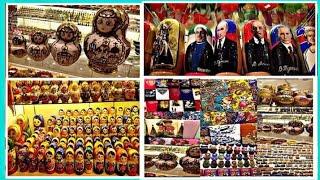 THE MOST POPULAR RUSSIAN SOUVENIRS MATRYOSHKA DOLLS ARBATKAYA MOSCOW TOUR