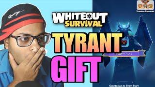 Whiteout Survival 1000$ Pack GIVEAWAY and Tyrant Feast