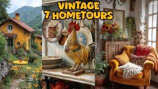 VINTAGE STYLE  HOME TOURS: A Journey Through Timeless Elegance Home Interior Design & Inspiration