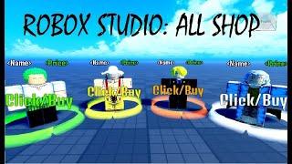 I ROBLOX STUDIO I How To Make All Shop [Gun,Haki,Melee,Sword] *SCRIPT*