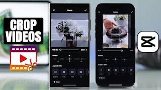 How to Crop a Video on CapCut iPhone or Android!