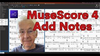 How To Add Notes in MuseScore 4