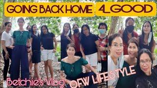 OFW LIFE GOING BACK HOME FOR GOOD. #OFWLIFE #BALIKBAYN #BETCHIE'SVLOG