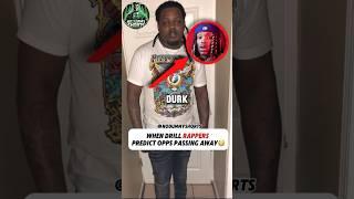 When Drill Rappers Predict OPPS Passing Away #chiraq #drill