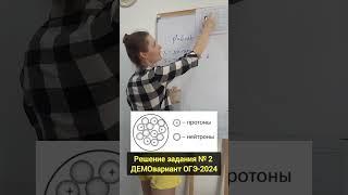 Решение задания №2 из Демоварианта ОГЭ-2024 по химии #химия #огэ #репетиторпохимии #школьнаяхимия