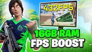 How I Optimized 16GB RAM to Boost FPS in Fortnite! - Fix Stutter & Lag