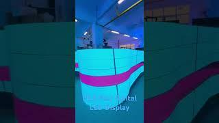 Indoor P2.6 Flexible Renal LED Screen with curve design #nseled #nseledcloud #nseledeurope