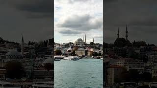 Istanbul from Galata Bridge #shorts