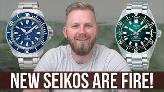 SEIKO Is On Fire! 6 Hot New Watches Plus Surprises From Tudor & Breitling and more!