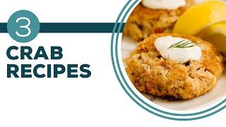 Full Episode Fridays: Crab Show | 3 Crab Recipes | Crab Recipes for Dinner