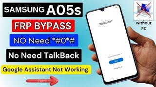 Samsung A05s Frp Bypass Without PC | Google Account Unlock Android 13/14 | Samsung Frp Bypass