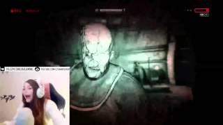 Стримерша Карина (sharishaxd): OUTLAST (SCARY COMPILATION)